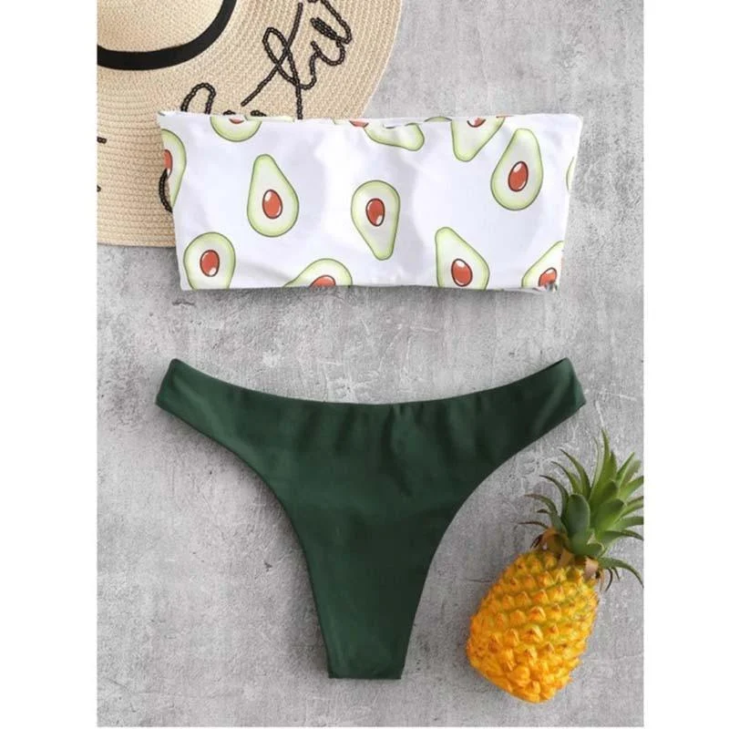 Avocado Garden Bikini Set - Glova