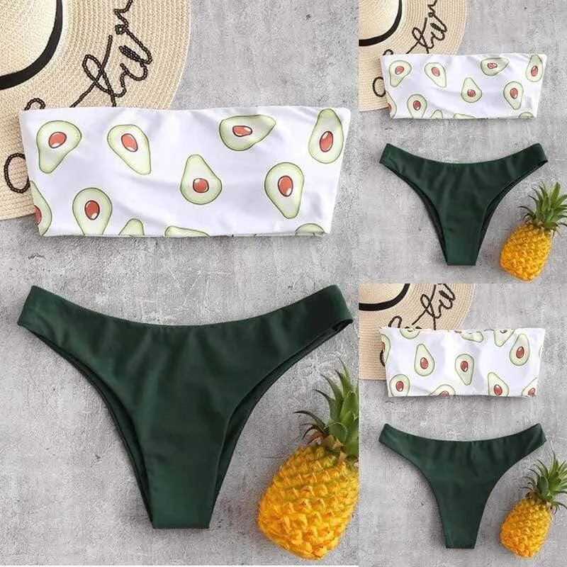 Avocado Garden Bikini Set - Glova