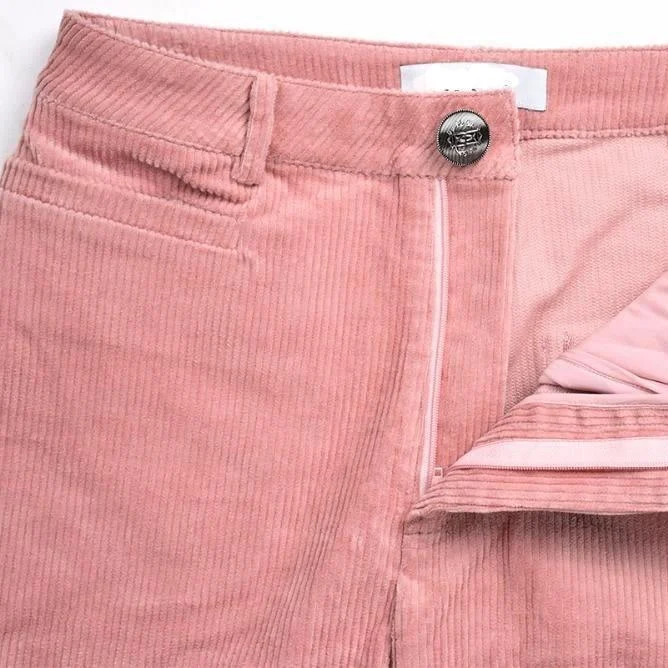 Azalea Pink Corduroy Pants - 2 Styles - Glova