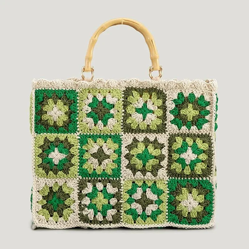 Bahar Bohemian Crochet Tote Bag - Glova