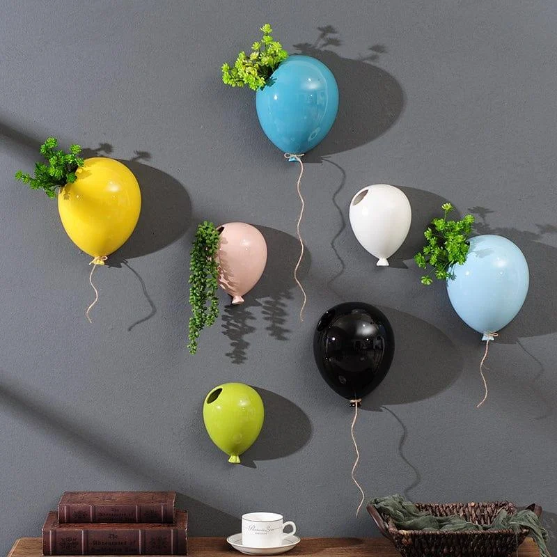 Balloon Shaped Wall Pot - Glova