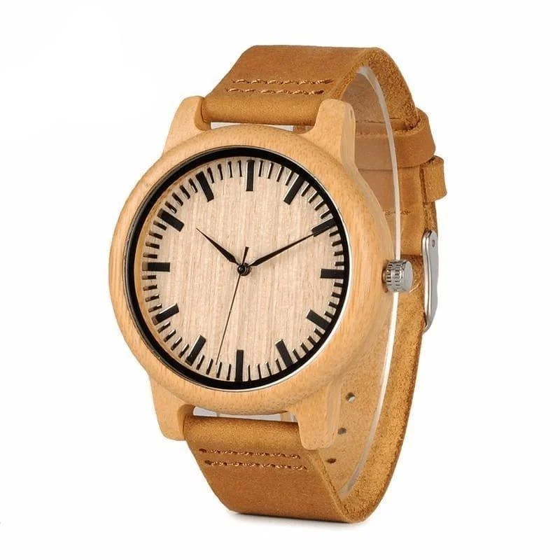 Bamboo Classic Wooden Watch - Glova