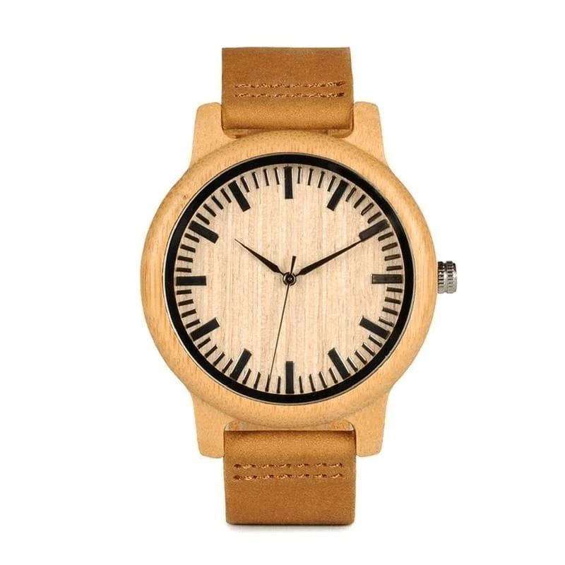 Bamboo Classic Wooden Watch - Glova