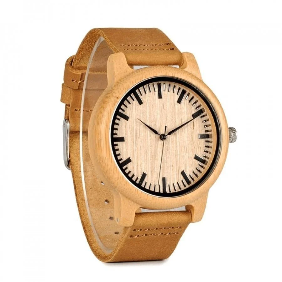 Bamboo Classic Wooden Watch - Glova