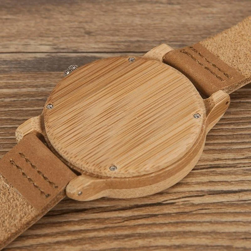 Bamboo Classic Wooden Watch - Glova