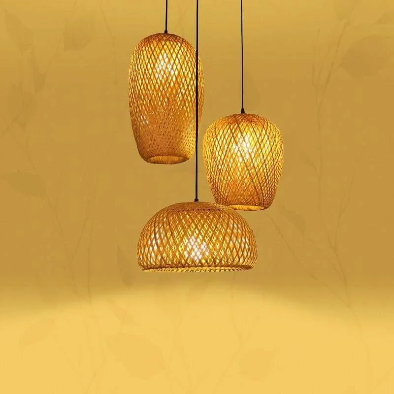 Bamboo Pendant Lights - Glova