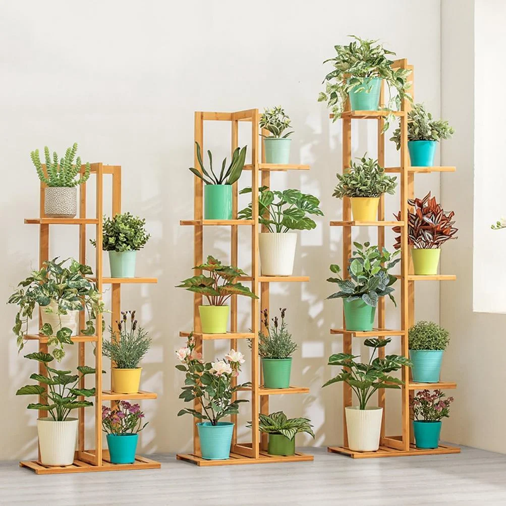 Bamboo Plant Stand - Glova