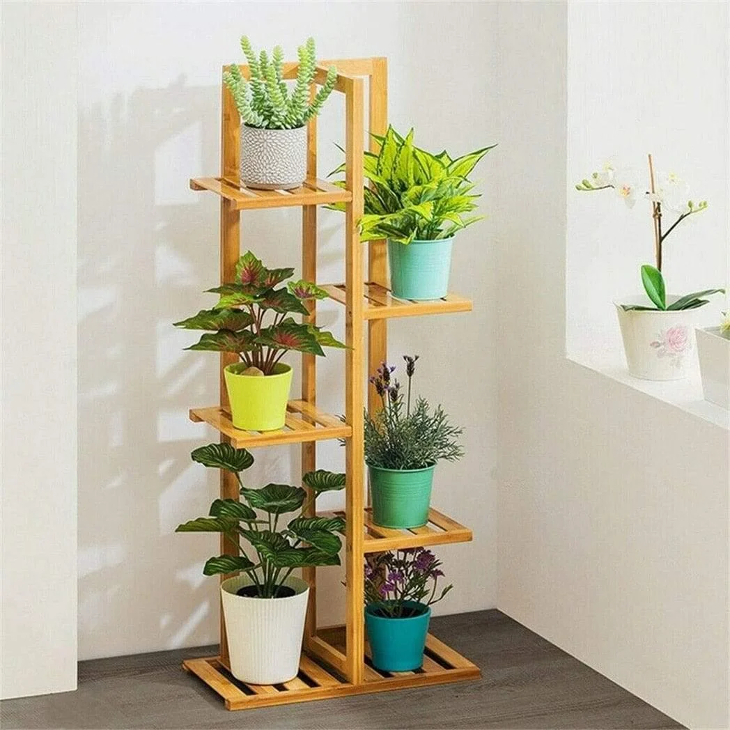 Bamboo Plant Stand - Glova