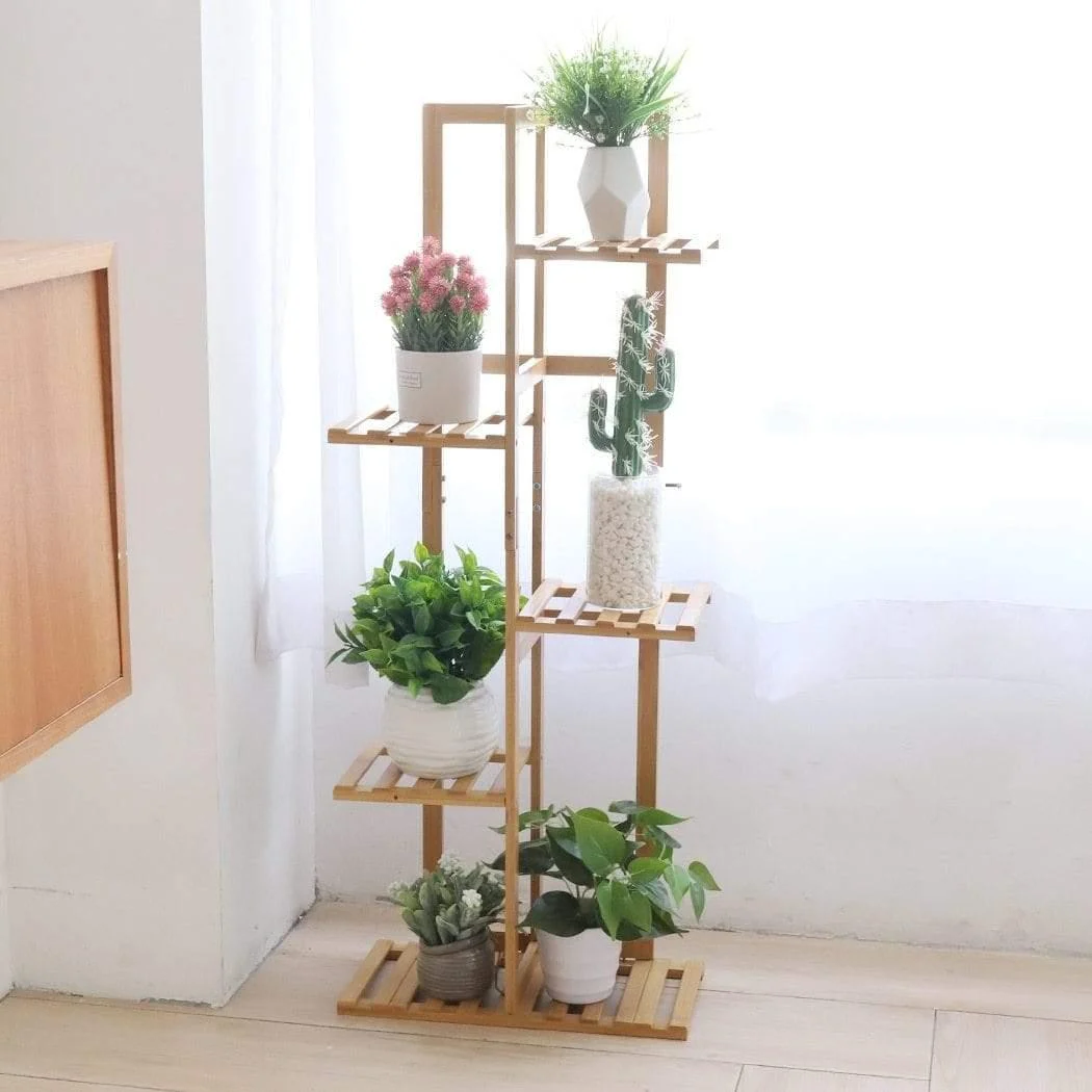 Bamboo Plant Stand - Glova