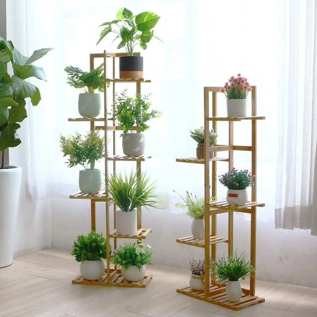 Bamboo Plant Stand - Glova