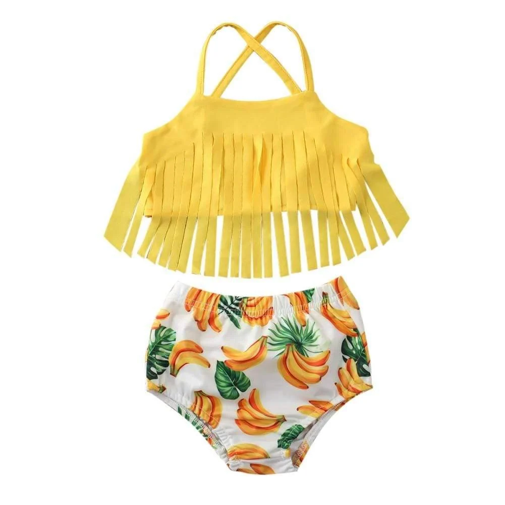 Banana Garden Baby Girl Bikini Set - Glova