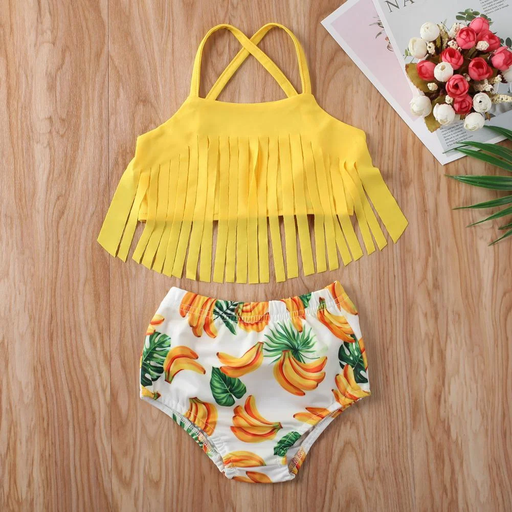 Banana Garden Baby Girl Bikini Set - Glova