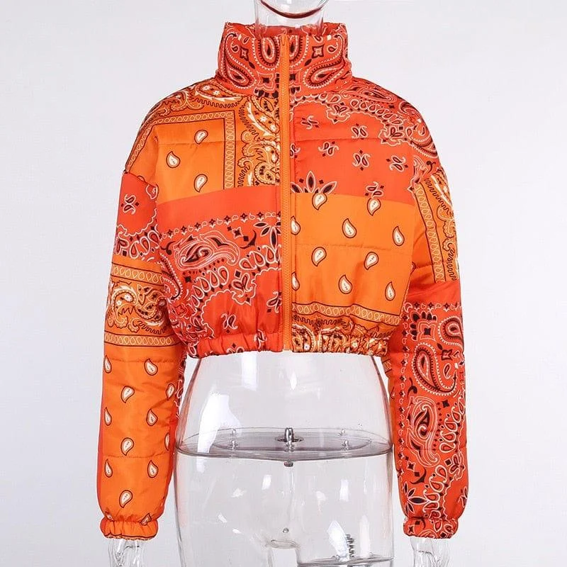 Bandana Puffer Jacket - Glova