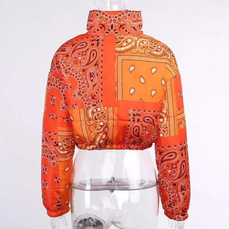 Bandana Puffer Jacket - Glova