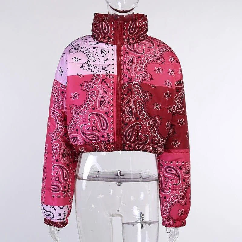 Bandana Puffer Jacket - Glova