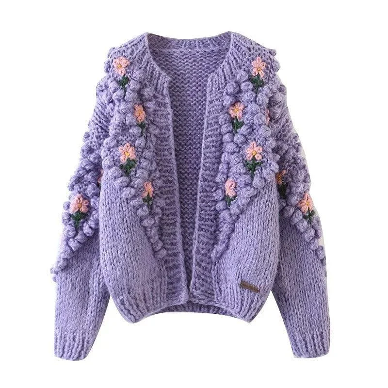 Batu Elegant Knitted Cardigan - Glova