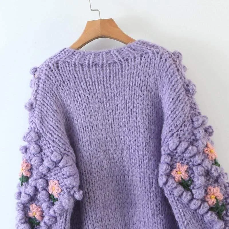 Batu Elegant Knitted Cardigan - Glova