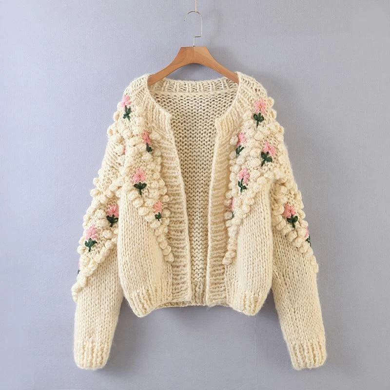 Batu Elegant Knitted Cardigan - Glova