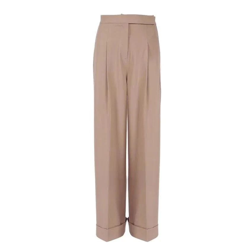 Belinda Pleated Wide Leg Pants - Glova