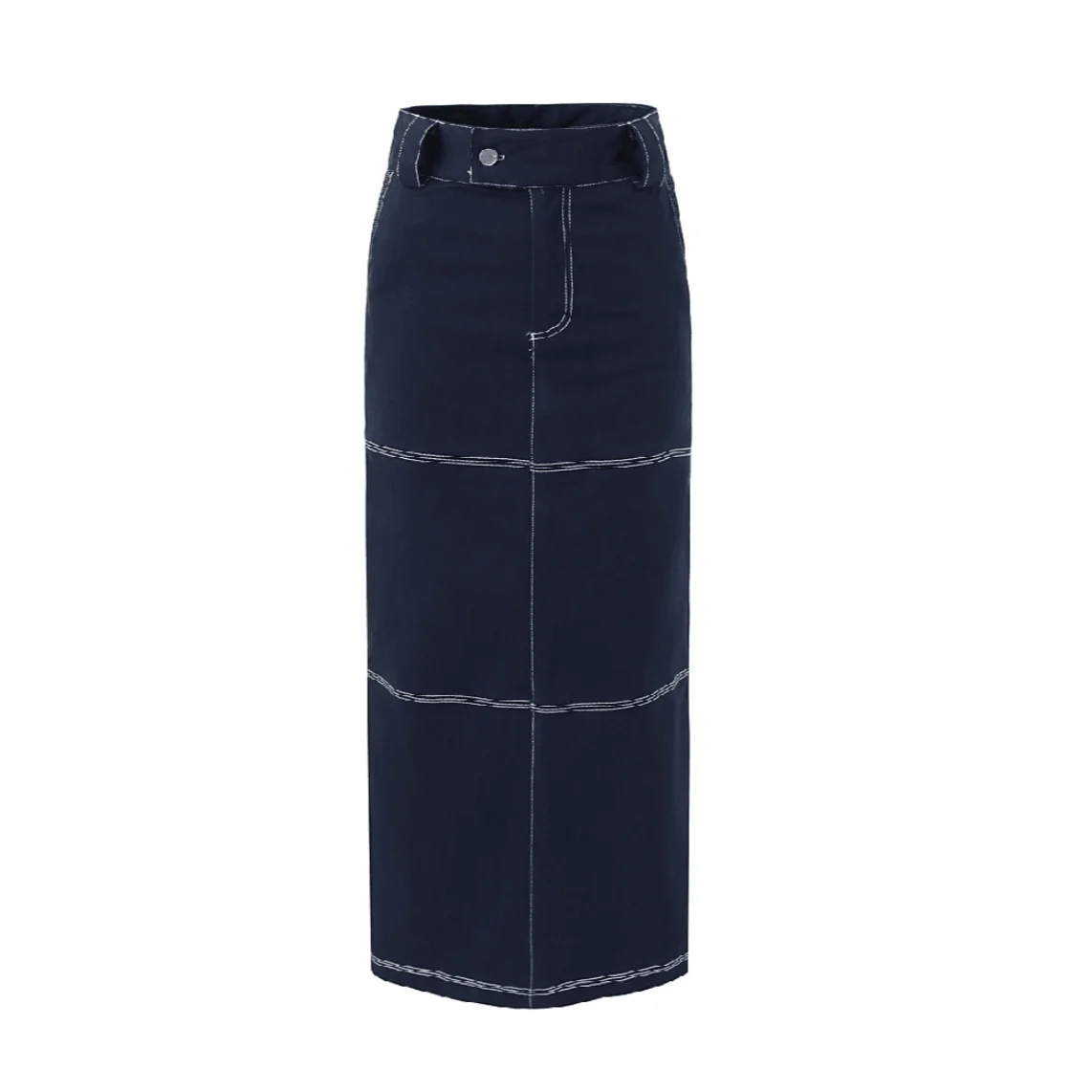 Beluna Maxi Denim Skirts - 2 Colors - Glova