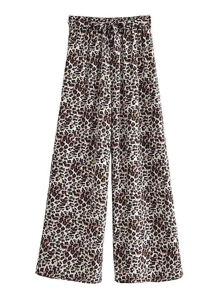 Bess Leopard Two Piece Set - Glova