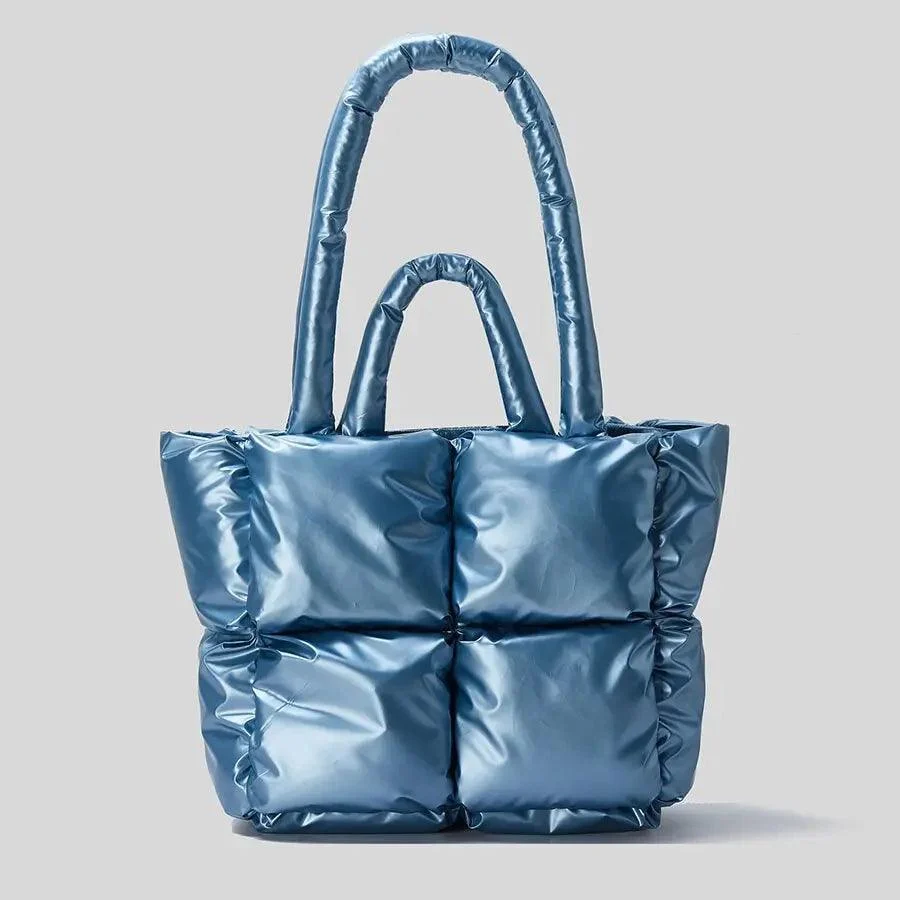 Big Shopping Tote Bags Nylon Padded Zipper - Glova