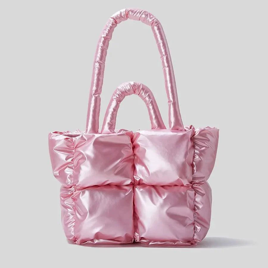 Big Shopping Tote Bags Nylon Padded Zipper - Glova