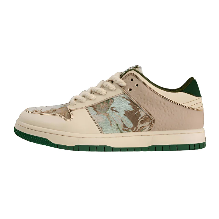 Billie Secret Forest Jacquard Unisex Sneakers - Glova