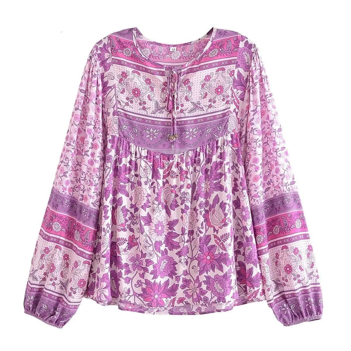 Birdie Boho Long Sleeve Top - Glova