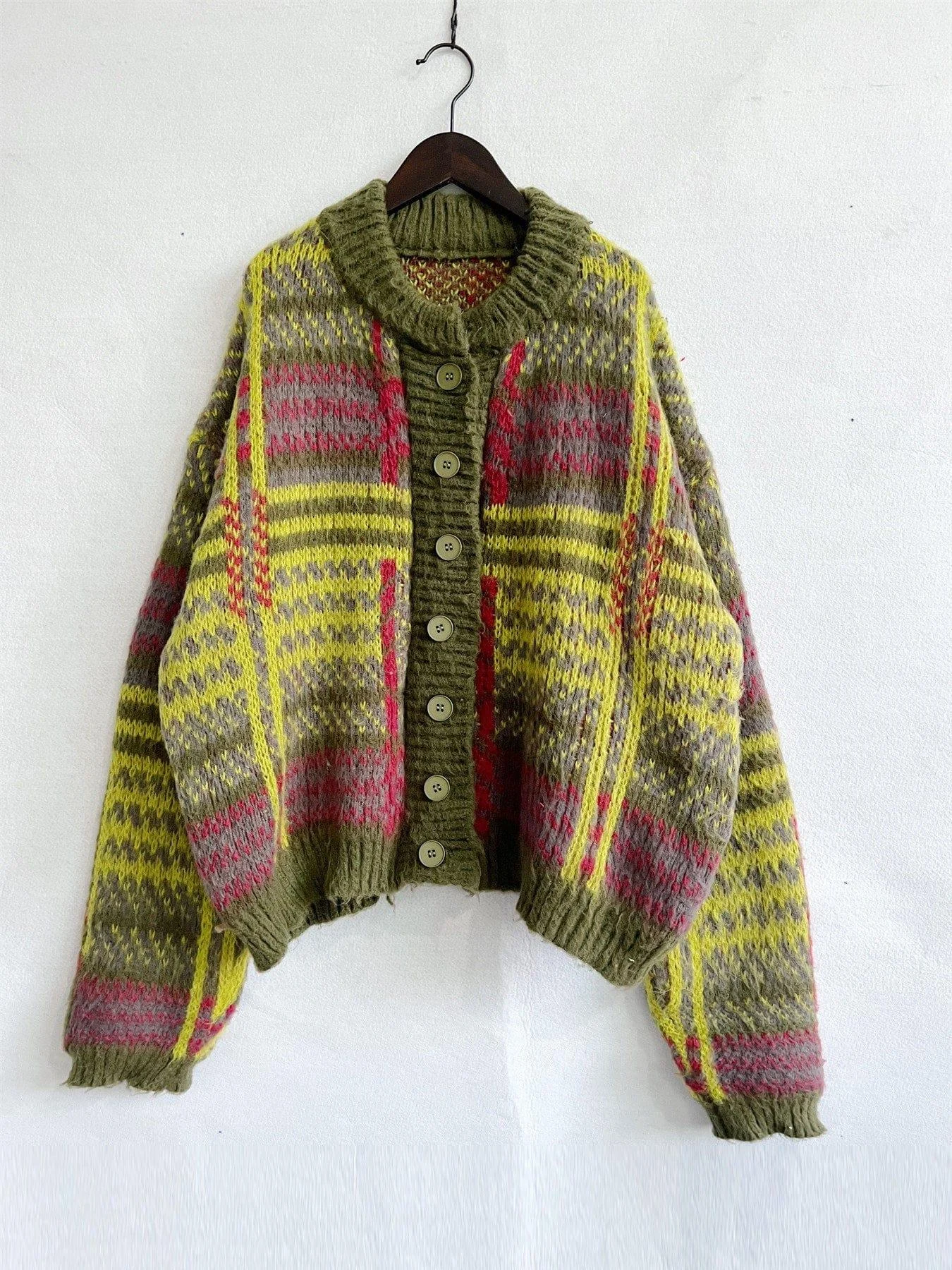 Birdie Striped Cardigan Sweater - Glova