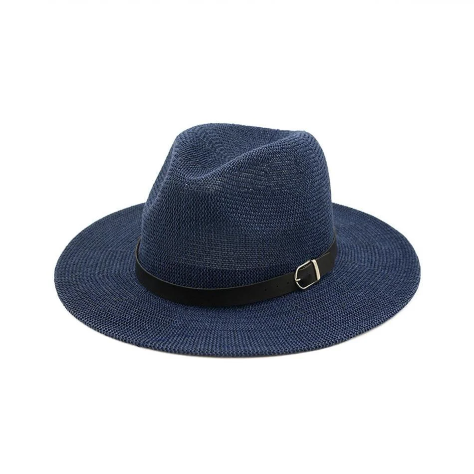 Black Belted Panama Hat - Glova