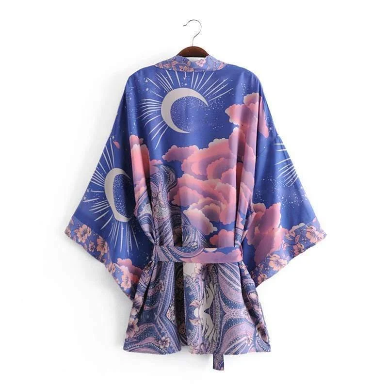 Blue Moon Design Kimono - Glova