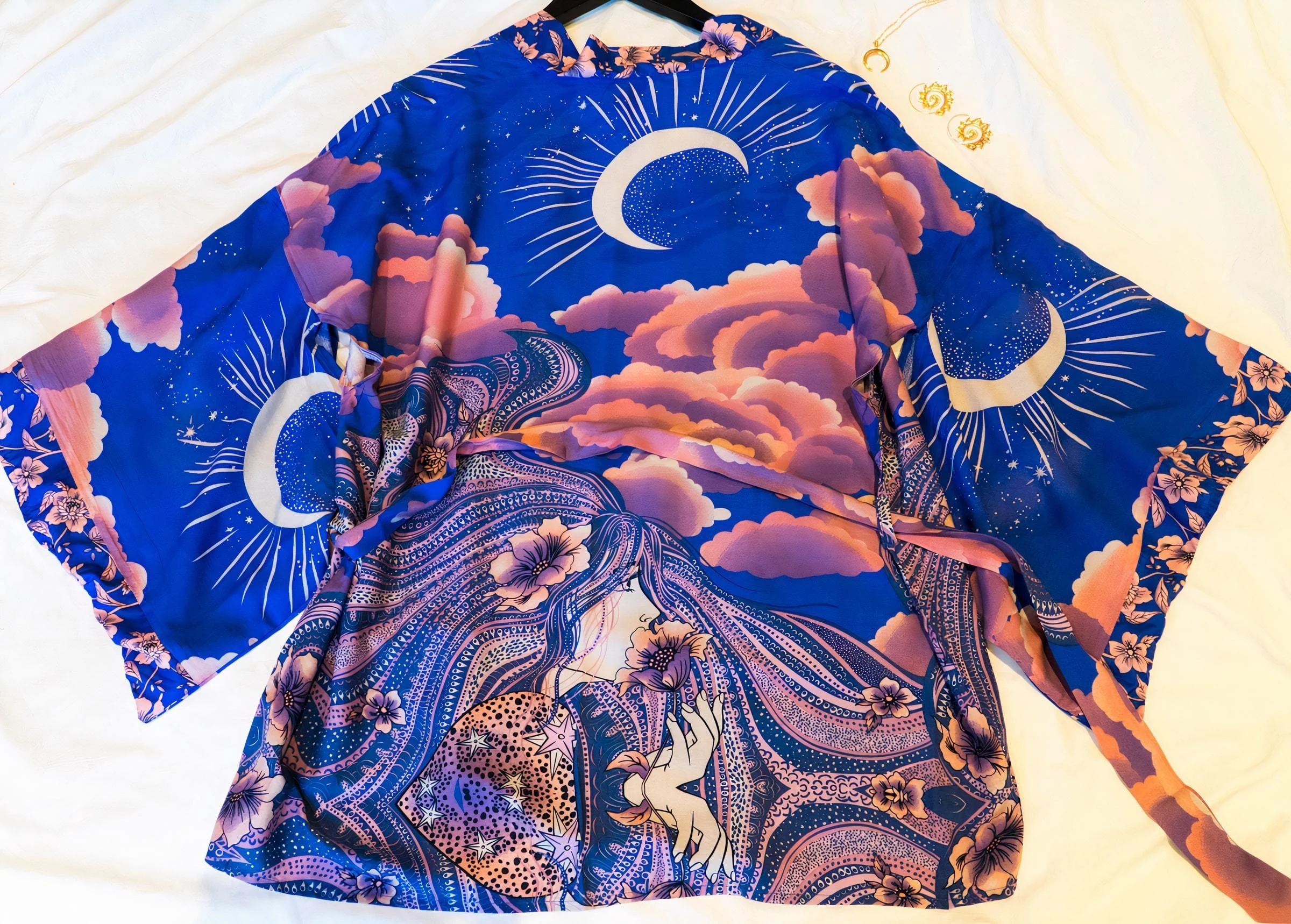 Blue Moon Design Kimono - Glova