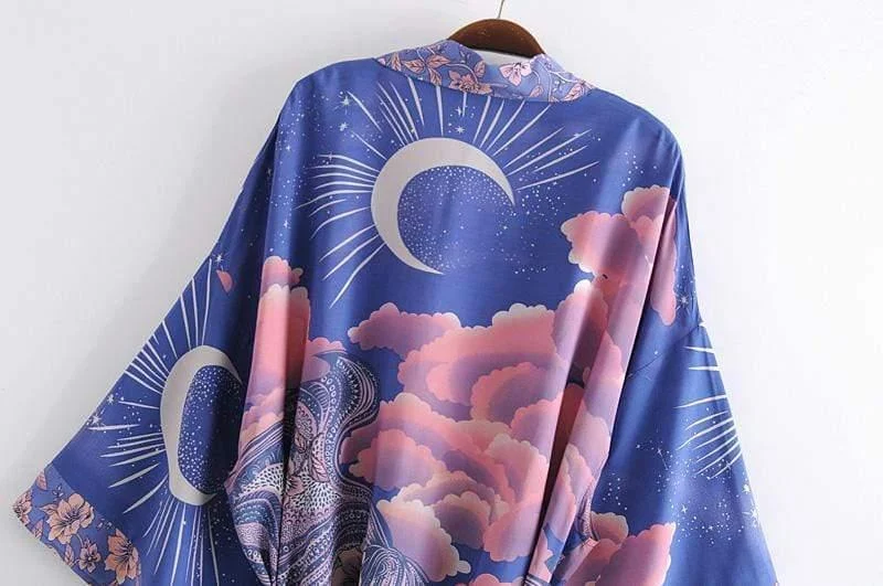 Blue Moon Design Kimono - Glova