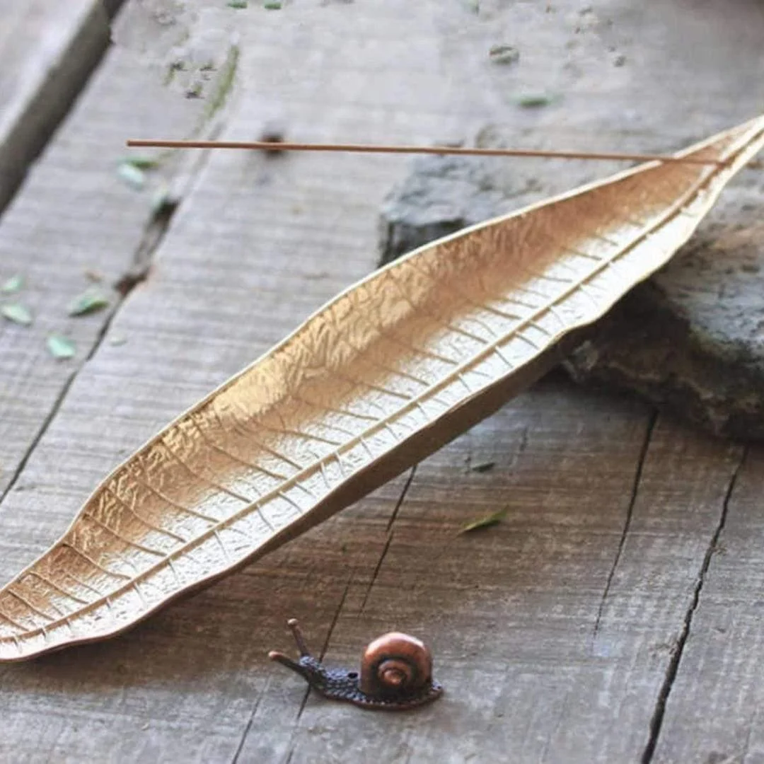 Bodhi Leaf Incense Stick Burner - Glova