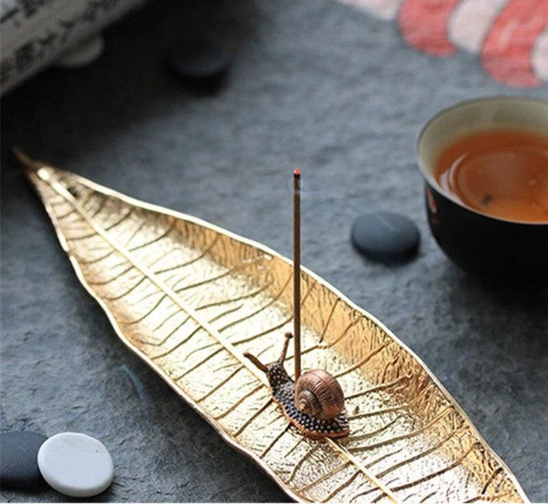 Bodhi Leaf Incense Stick Burner - Glova