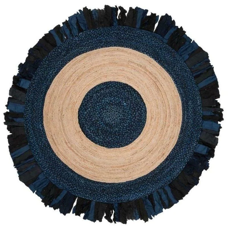 Bohemian Double-sided Circular Area Carpet - Glova