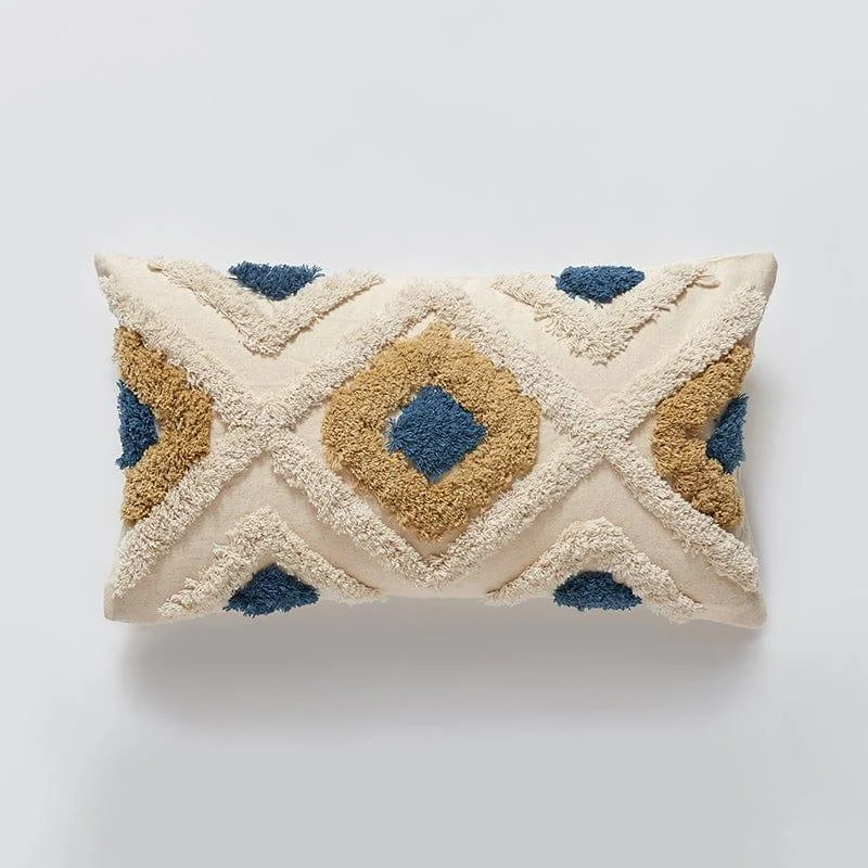 Bohemian Geometric Art Cushion Cover - Glova