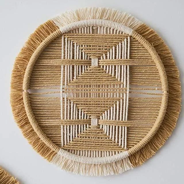 Bohemian Handmade Bamboo Macrame Wall Hangings - Glova