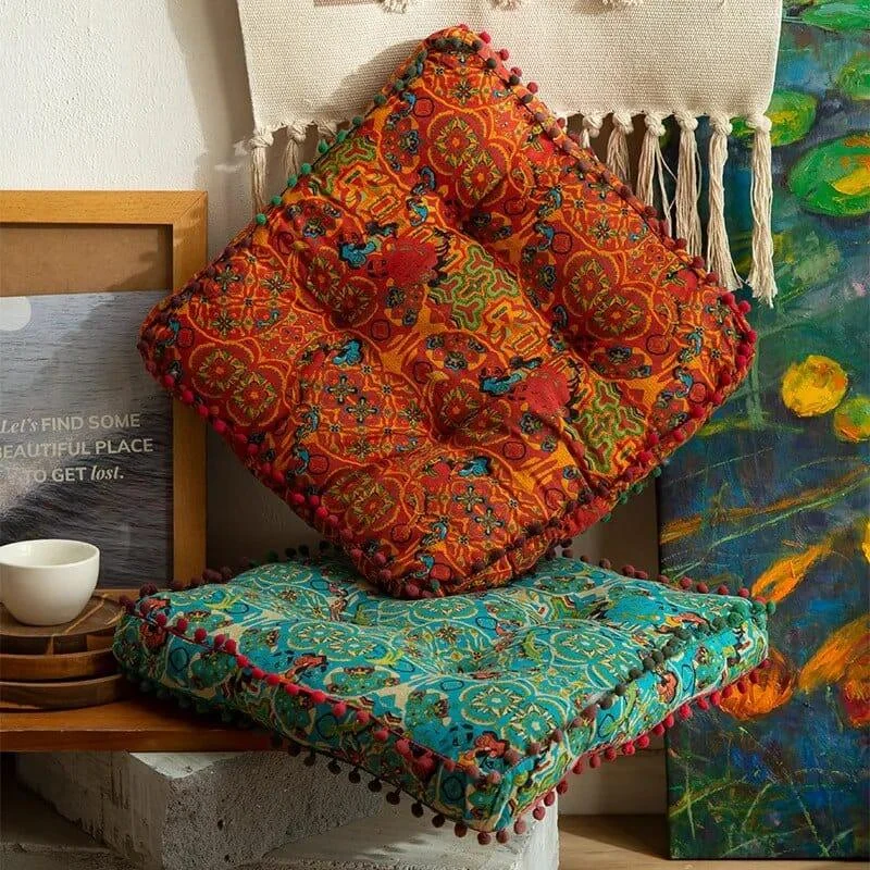 Bohemian Print Floor Cushion - Glova