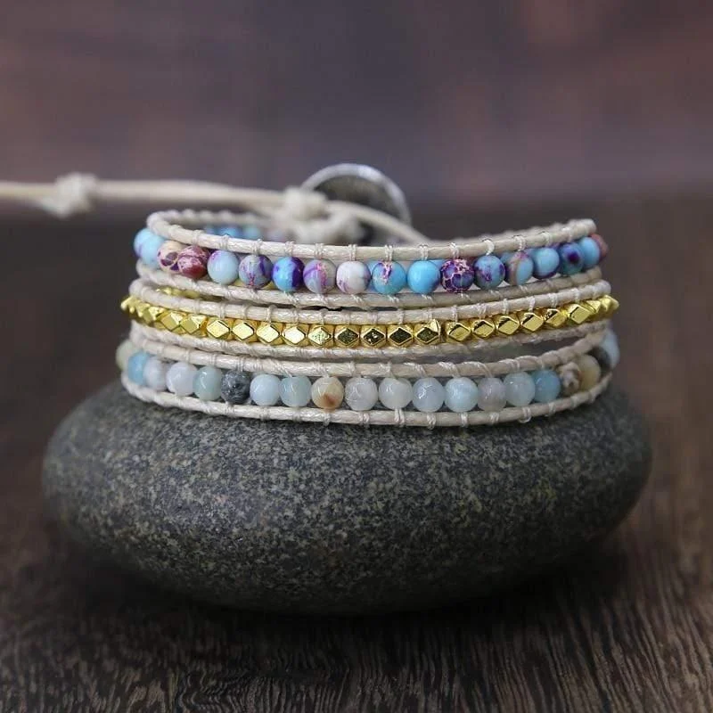 Bohemian Summer Wrap Bracelet - Glova