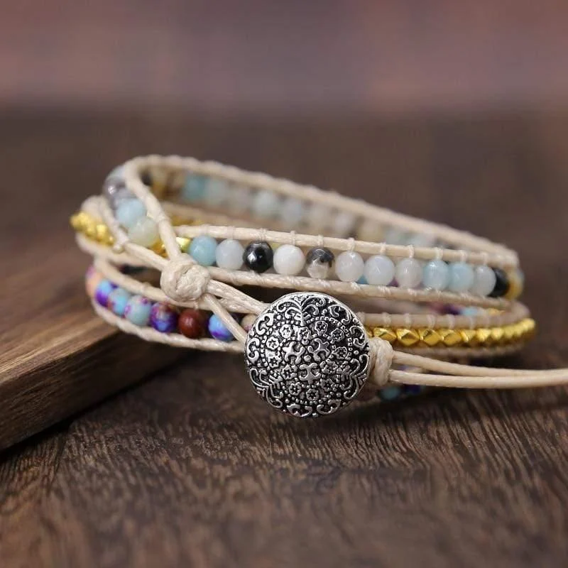 Bohemian Summer Wrap Bracelet - Glova