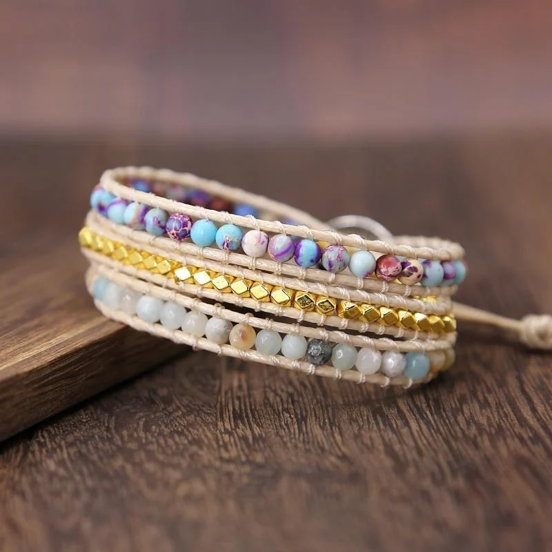 Bohemian Summer Wrap Bracelet - Glova