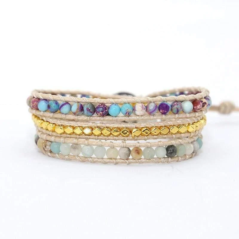 Bohemian Summer Wrap Bracelet - Glova