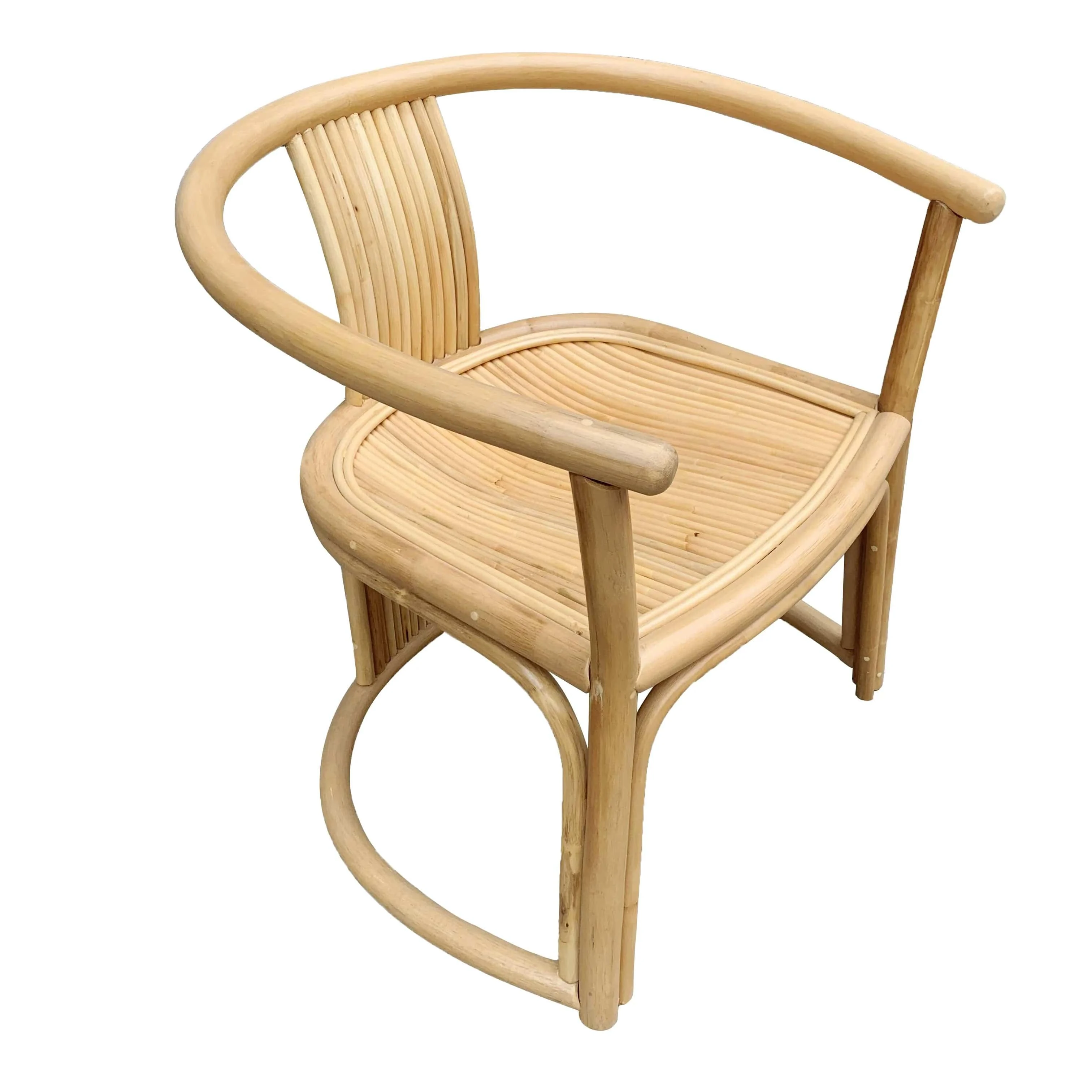 Boho Bamboo Cane Rattan Chair - Glova