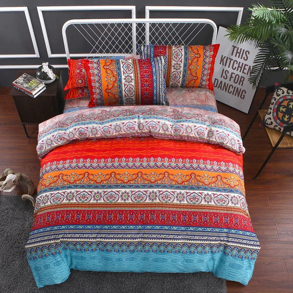 Boho Duvet Cover and Pillowcases - Glova