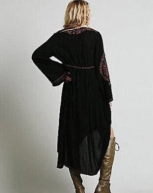 Boho Embroidery Folk Dress - Glova