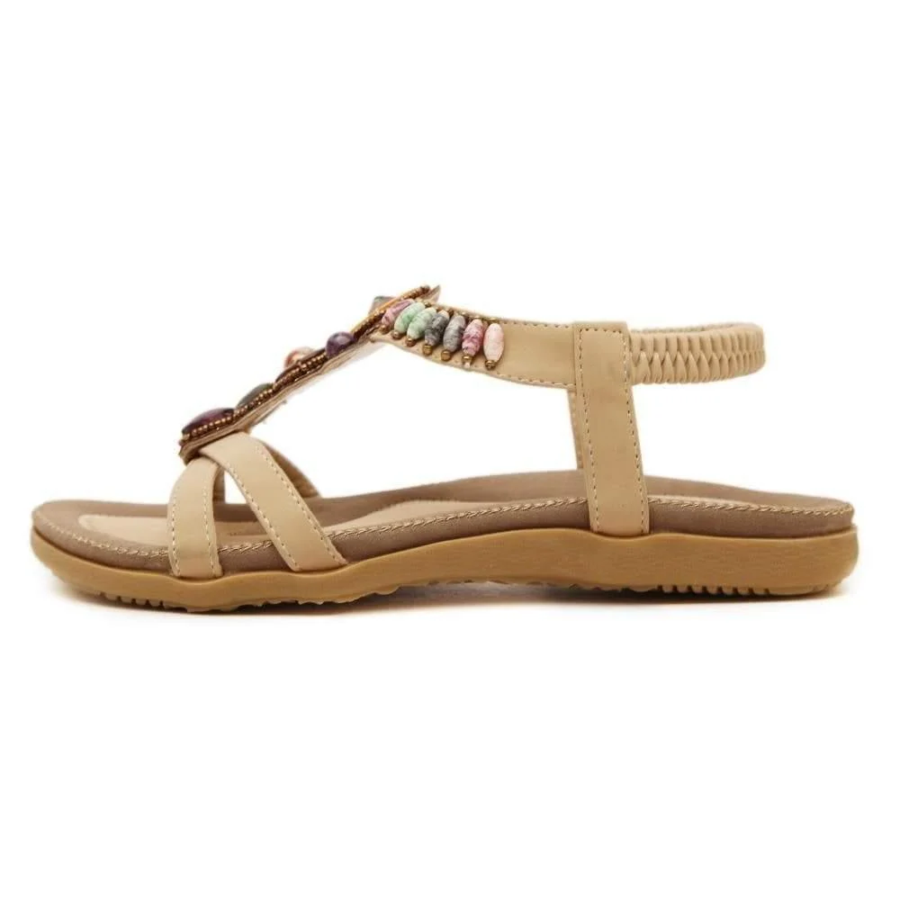 Boho Ethnic Flat Sandals - Glova