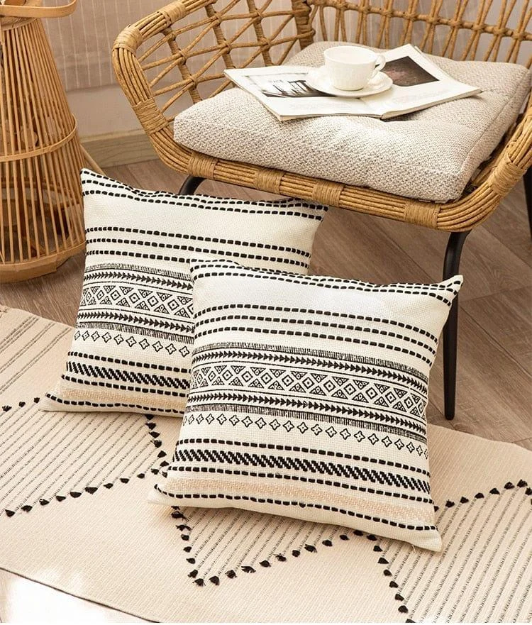 Boho Pattern Print Cushion Covers - Glova