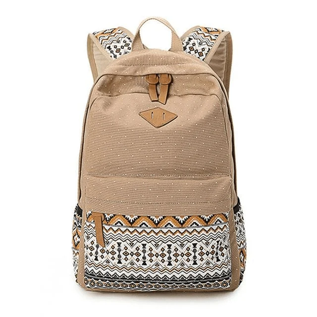 Boho Patterned Backpack - Glova